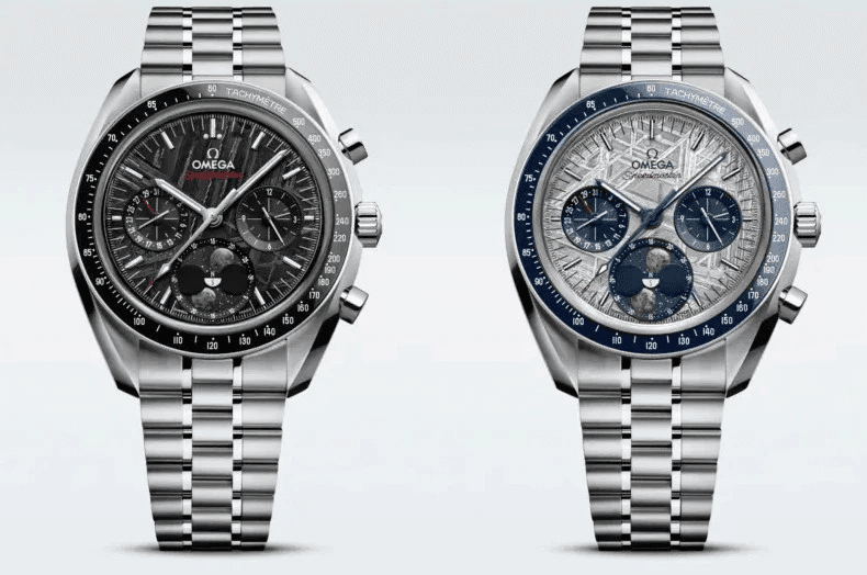 OMEGA Launches The Speedmaster Moonphase Meteorite - Al