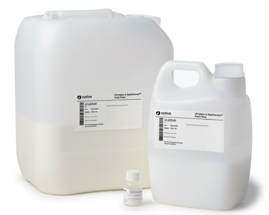 rProtein A Sepharose Fast Flow antibody purification resin, 200 mL-CYTIVA 17127903 - Thermal Scientific Inc rProtein A Sepharose Fast Flow antibody purification resin, 200 mL-CYTIVA 17127903 - Thermal Scientific Inc