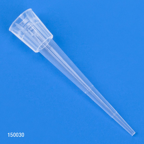 Pipette Tip, 0.1 - 10uL, Certified, Universal, Low Retention, Graduated, 31mm, Natural, STERILE, 96 Tips/Refill Plate, 10 Refill Plates/Box-GLB 150030RFS