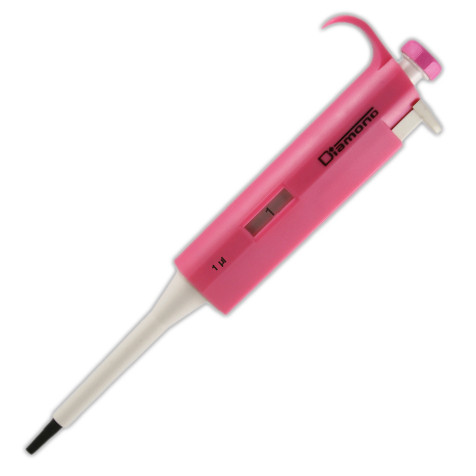 Pipette, Diamond, Fixed Volume, 15uL, Pink-GLB 3302-15