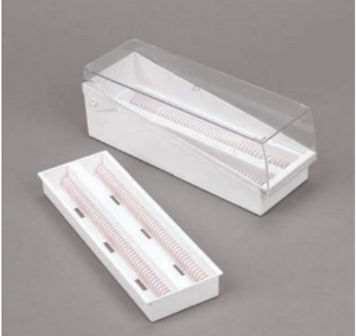 Microscope Slide Storage Box with Removable Tray-GLB 513252B