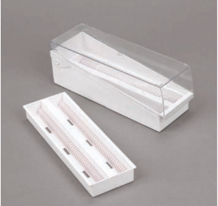 Microscope Slide Storage Box with Removable Tray-GLB 513252P
