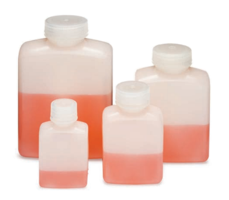 Diamond RealSeal Bottle, Wide Mouth Rectangular, HDPE with PP Closure-GLB 7101000