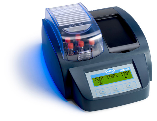 DRB200 Digital Reactor Block for TNTplus: 21x13mm vial wells, 4x20mm vial wells, 115 Vac-HACH DRB200-02
