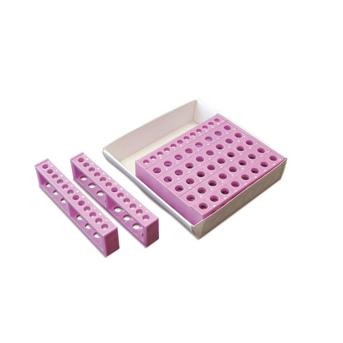 TracRack® Micro Segmented Tube Rack, Lt Purple-HS HS120357