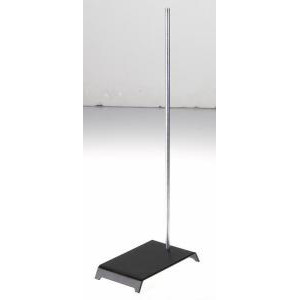 Stamped Steel Ring Stand with Rectangular Base-HUM H-21202