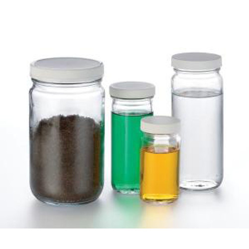 Clear Wide Mouth Jars, Precleaned / Wash ProcedureᅠB-ICHEM V320-0250 Clear Wide Mouth Jars, Precleaned / Wash ProcedureᅠB-ICHEM V320-0250