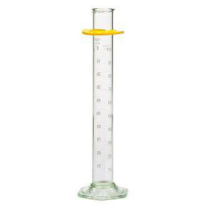 KIMAX® Class A "To Deliver" Cylinders w/Color Scale & Reverse Graduations-KIMBLE 20028W-250