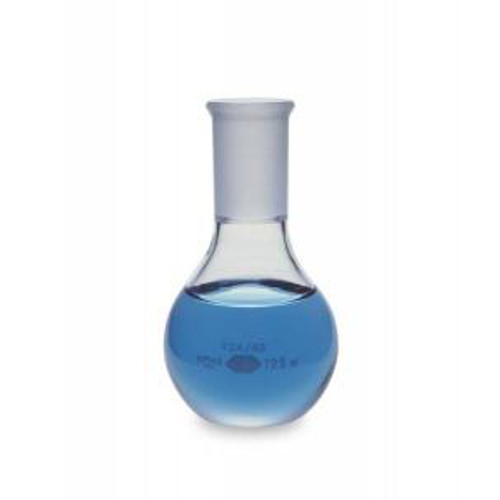 KIMAX® Flat Bottom Short Neck Boiling Flasks with 24/40 Joint-KIMBLE 25055-500 KIMAX® Flat Bottom Short Neck Boiling Flasks with 24/40 Joint-KIMBLE 25055-500