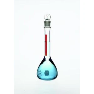 FLASK,VOLUME,CLASSA,RED STRIPE,250ML-KIMBLE 28013-250
