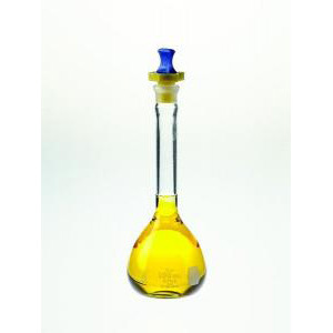 KIMAX® Class A Volumetric Flasks with Polyethylene Stopper-KIMBLE 28014P-10
