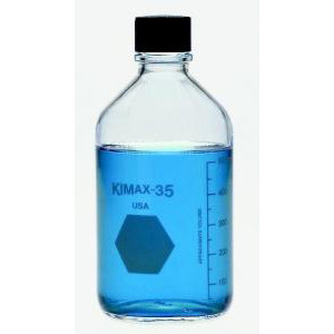KIMAX® Media/Storage Bottles with PTFE/Silicone Lined Closure-KIMBLE 61110P-1000