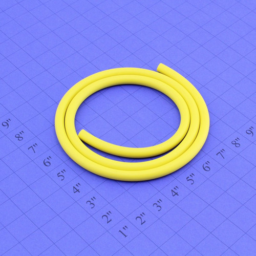 PVC Tube Yellow 4 Foot Piece-LS TU0012-2