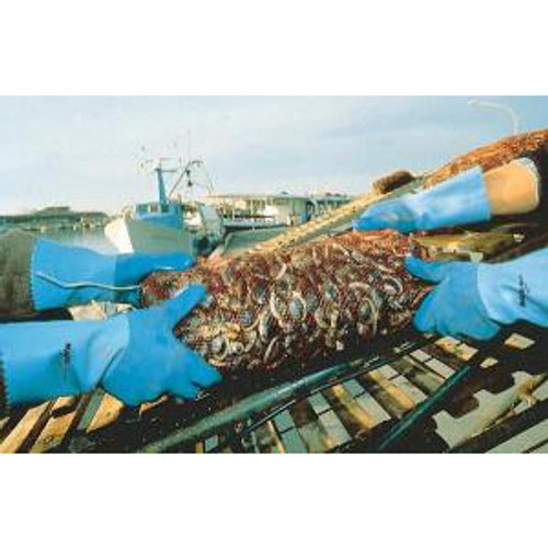 Blue-Grip/LL-301 Latex Non-Slip Heavy-Weight Gloves. MAPA Spontex-MAPA 301426