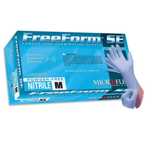 FreeForm SE Powder-Free Nitrile Gloves-MIC FFS-700-L