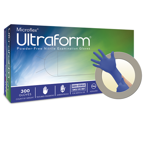 Ultraform Powder-Free Nitrile Gloves-MIC UF-524-XL