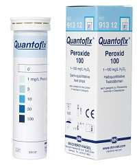 QUANTOFIX Nickel test strips 6 x 95 mm measuring range: 0-10-25-50-100- 250-500-1000 mg/L Ni2+ sufficient for 100 determinations-NAGEL 91305
