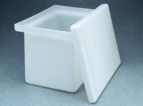 TANK RECT W/COVER PP;18X12X12-NALGE 14200-0015
