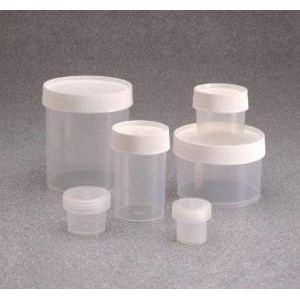 Straight-Side Wide-Mouth Jars, Polypropylene. Nalgene-NALGE 2118-0016