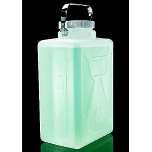 Autoclavable Rectangular Carboys w/SS Handles. Nalgene-NALGE 2212-0050
