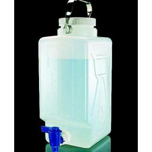 Autoclavable Rectangular Graduated Carboys with Spigot. Nalgene-NALGE 2321-0020