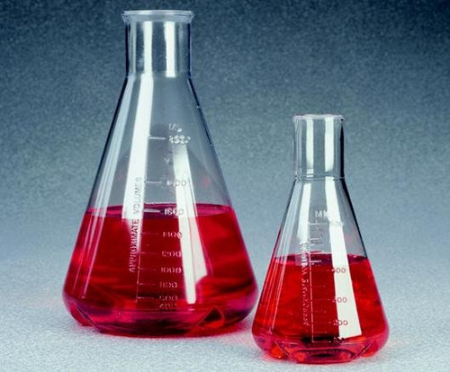 FLASK BAFFLED PC;500ML-NALGE 4110-0500