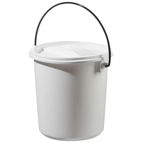 PAIL AIRTIGHT W/CVR LDPE;8QT-NALGE 7102-0080