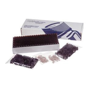 Glass Sample Vials with Caps & Silicone Septa. National-NSC B7990-4A