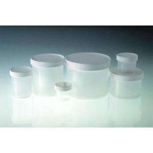 32oz (950ml) Natural Polypropylene Jar with 120-400 White Polypropylene Unlined Cap attached-QOR PLC-03720