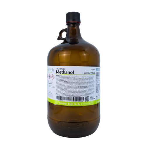Pristine™ Methanol HPLC grade 4x4L per case 
UN1230, 3, PGII-BIRCH 1915-5