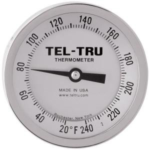 Dial Thermometers, 2" Face with 4" Stem-TEL 3210-04-67