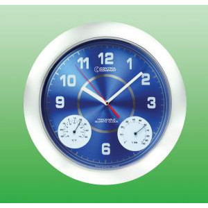 TEMP HUMIDITY WALL CLOCK-TRACEABLE 08610-15