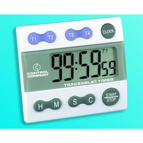Traceable® 4-Channel 100-Hour Alarm Timer-TRACEABLE 90225-35