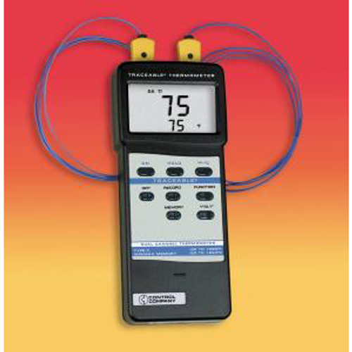 Traceable® Dual Channel Thermometer-TRACEABLE 91210-01