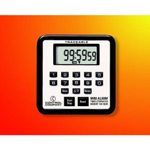 Traceable® 100-Hour Mini-Alarm Timer/Stopwatch-TRACEABLE 94460-04