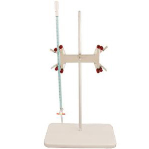 Labjaws Clamp, Double Buret Clamp & Support Stand with Rod-TROEMNER 916186