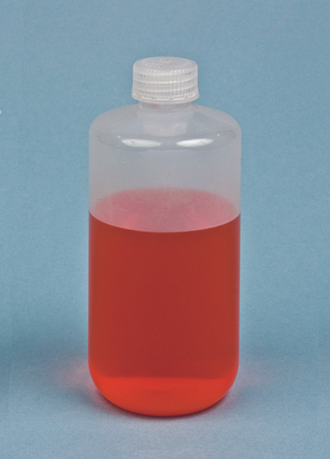 Reagent Bottles, Narrow Mouth, HDPE-UNITED 33402-BULK