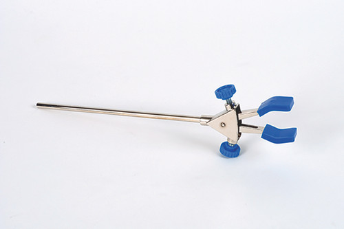 United Scientific® 2-Prong Burette Clamp With Extension Rod, Pvc Coated Grips-UNITED CLPVC1