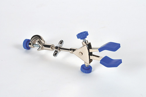 2-PRONG BURETTE CLAMP WITH BOSS HEAD, SILICONE COATED GRIPS-UNITED CLSIL2 2-PRONG BURETTE CLAMP WITH BOSS HEAD, SILICONE COATED GRIPS-UNITED CLSIL2
