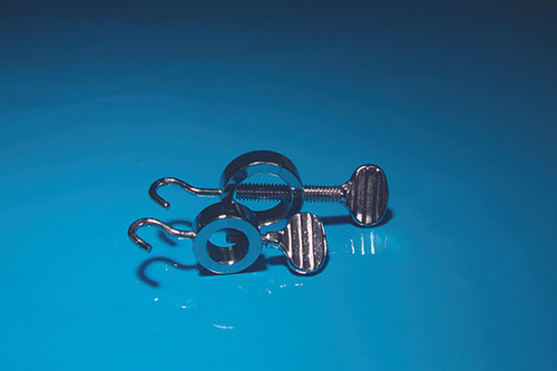 United Scientific® Hook Collar Clamp, For 3/4" Diameter Rods-UNITED HKCL02