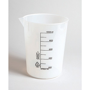 United Scientific® Beakers, Printed Graduations, PP, 100 mL-UNITED P50602