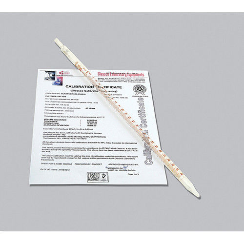 PIPETTES, MOHR, CLASS A, INDIVIDUALLY CERTIFIED-UNITED PM7058-D