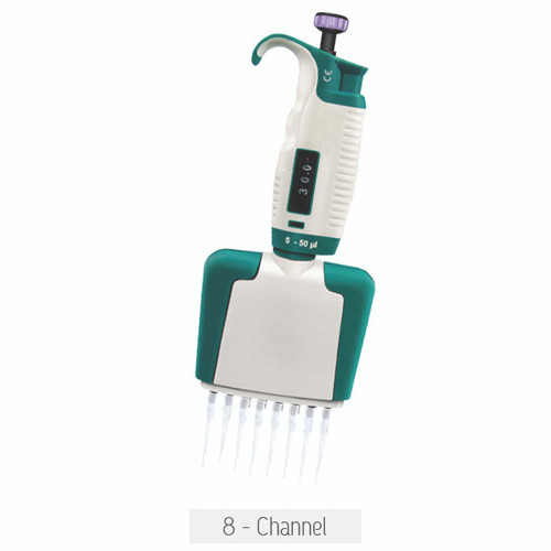 MULTICHANNEL MICROPIPETTES, 8 CHANNEL-UNITED PMC8-50