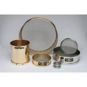 8" Coarse Mesh All Brass Sieves. Tyler-WST 4838
