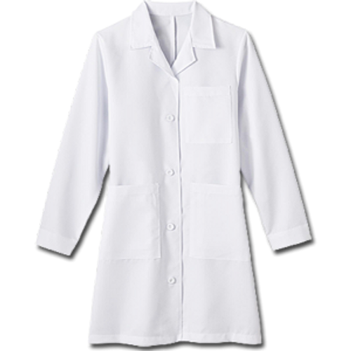 1964 Meta Ladies 37" Labcoat with iPad® Pocket. White Swan Brands-WSWAN 1964-011-10