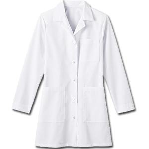6150 Meta Ladies 35" Labcoat. White Swan Brands-WSWAN 6150-011-44