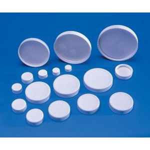 White Polypropylene Caps with Polyvinyl Liners-WTN 239211