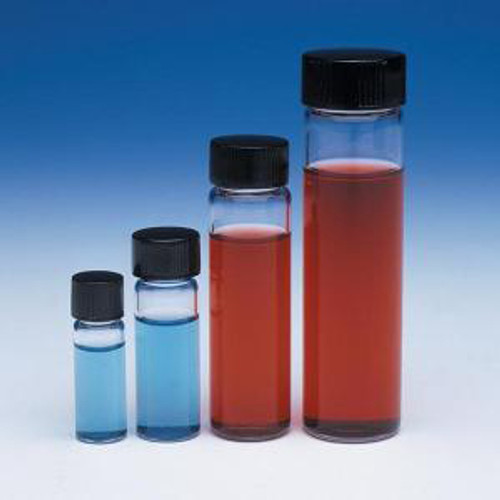Clear Glass Vials in LabFile w/PTFE Lined Caps. Wheaton-WTN W224586 Clear Glass Vials in LabFile w/PTFE Lined Caps. Wheaton-WTN W224586