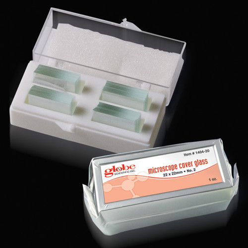 Cover glass, 18 x 18mm, #1-GLB 1412-20