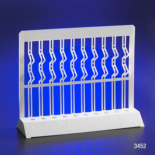 ESR: Rack with Pipette Clamps for use with Sedigren & Sedi-Rate ESR Systems-GLB 3452